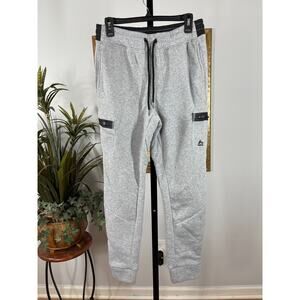 RBX Sweatpants Women's Small Gray Drawstring Minimalist Gorpcore Athleisure